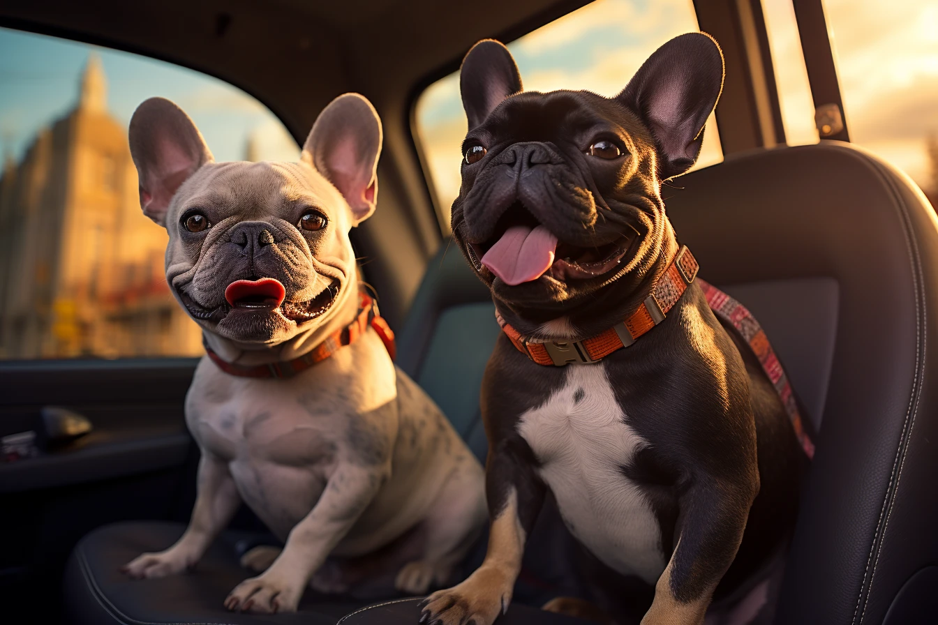 Lexus RX Dog Car Seat for French Bulldogs